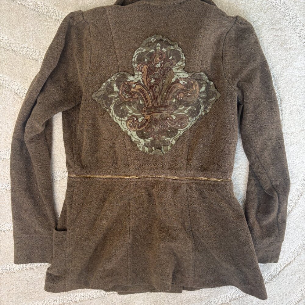 Green Dragon Military-Style Jacket - Picture 5 of 5